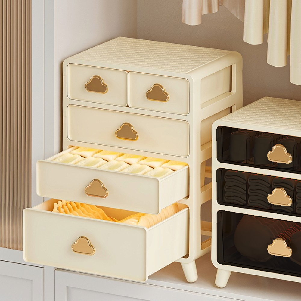 【AOTTO】北歐風四層內衣收納櫃(AC-502)