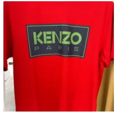 [S] KENZO PARIS T-SHIRT,RED, C65TS413-4SY-2 (SK141)