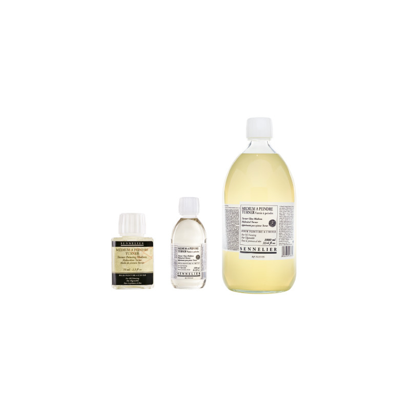 法國 SENNELIER 申內利爾 丹瑪調和油 75ml 250ml 1L