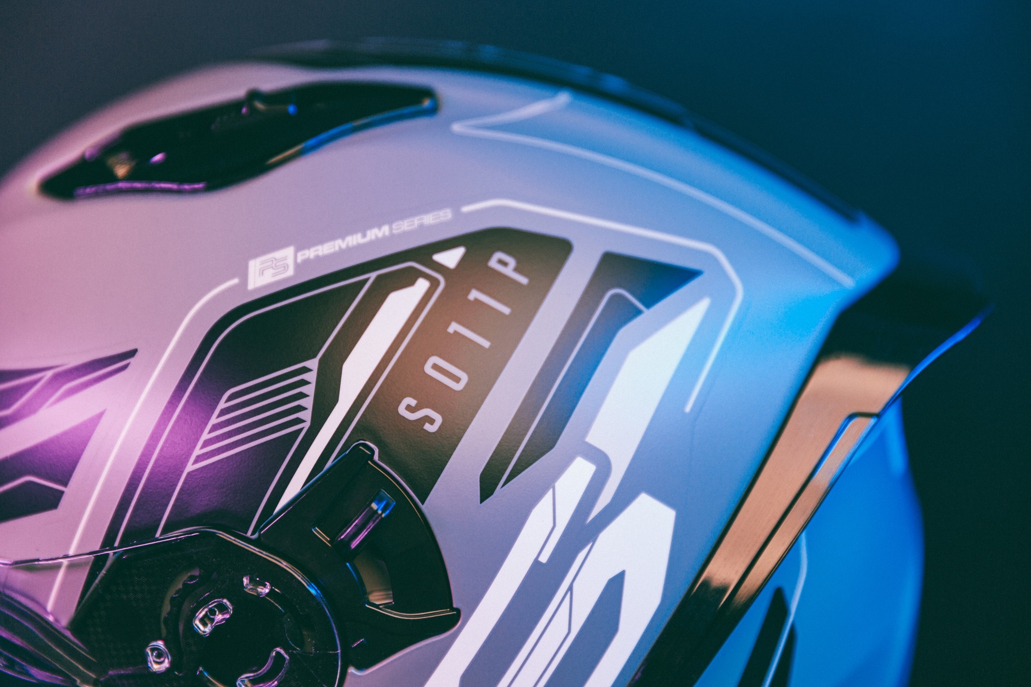 SOL SO-11P 彩繪 超導體 消光灰/黑 3/4罩