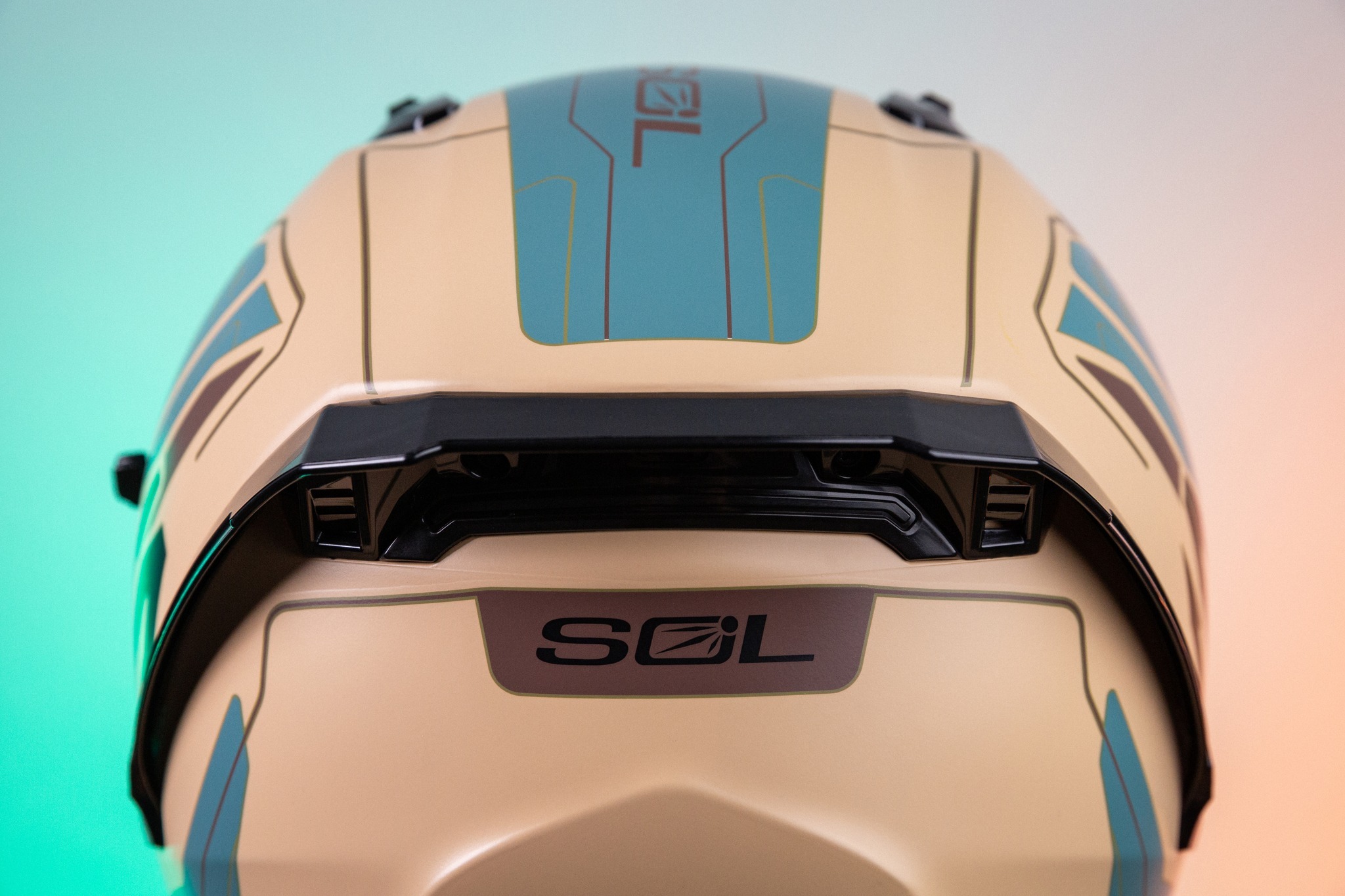 SOL SO-11P 彩繪 超導體 消光沙漠黃/綠 3/4罩