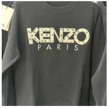 [S] KENZO CLASSIC PARIS SWEATSHIRT,BLACK, A55SW000-4MD-99 (SK143)
