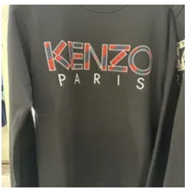[S] KENZO PARIS SWEATSHIRT,BLACK, 855SW000-4MD-99 (SK144)