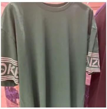 [S] KENZO SPORT SHORT SLEEVE T-SHIRT,GREEN, 865TS043-4BD-53 (SK145)