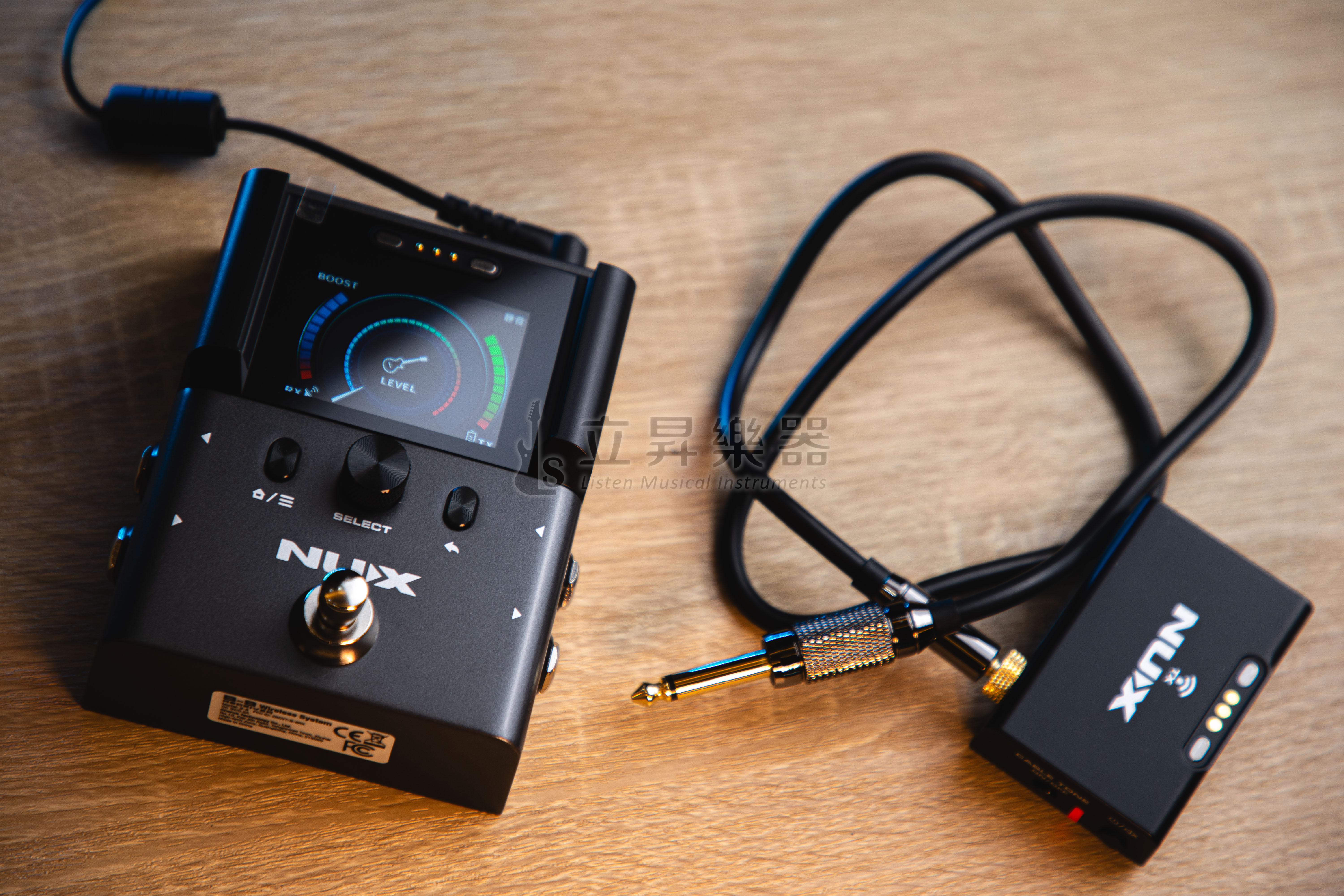 NUX B-8 多功能無線系統 無線導線/DI/Boost/調音器
