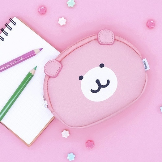 預訂｜韓國限定 Chiikawa 粉紅小熊收納袋
