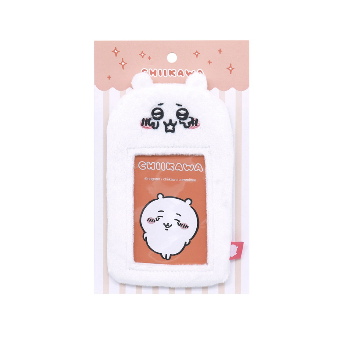 預訂｜韓國限定 Chiikawa 毛絨絨卡套 小可愛 八字貓 兔兔 飛鼠 栗子饅頭
