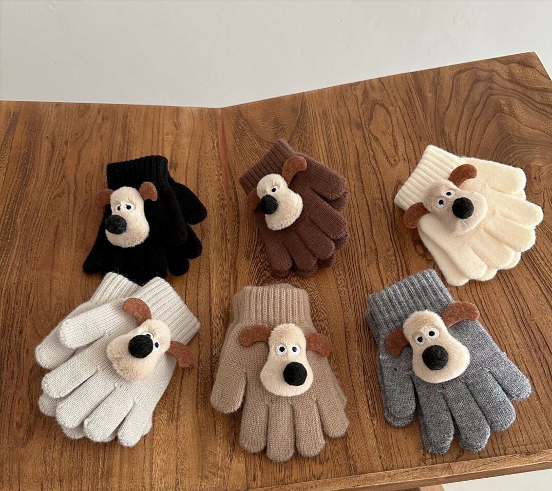 🧤 Gloves  ✥ 保暖狗狗五指手套