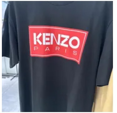 [S] KENZO PARIS T-SHIRT,BLACK, C65TS413-4SY-99 (SK151)