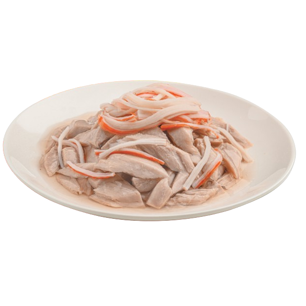 Moochie Meaty Cat Wet Food Tuna & Kanikama Recipe in Jelly．70g