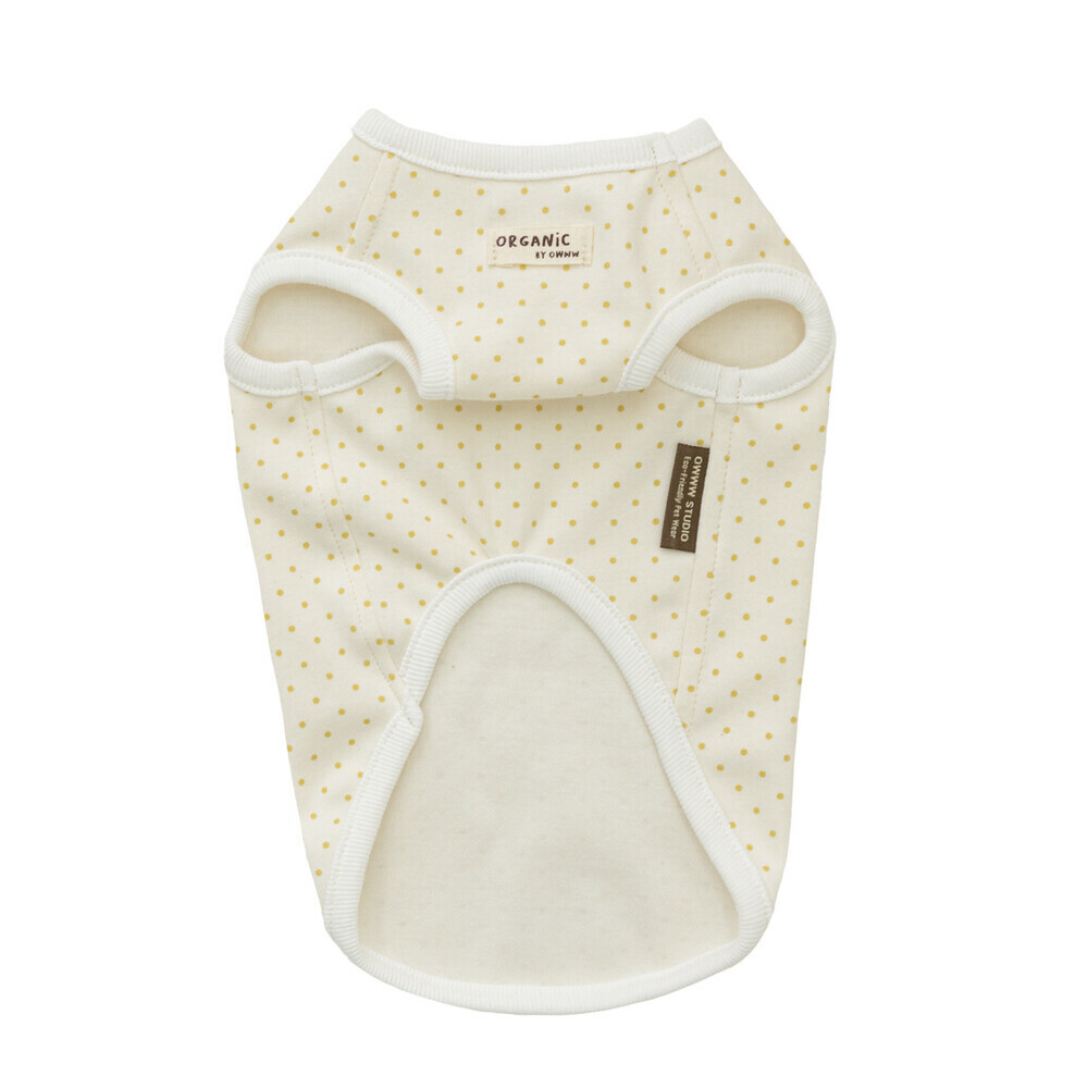 OWWW STUDIO x BLUEBERRY 有機棉背心 (水玉點點）