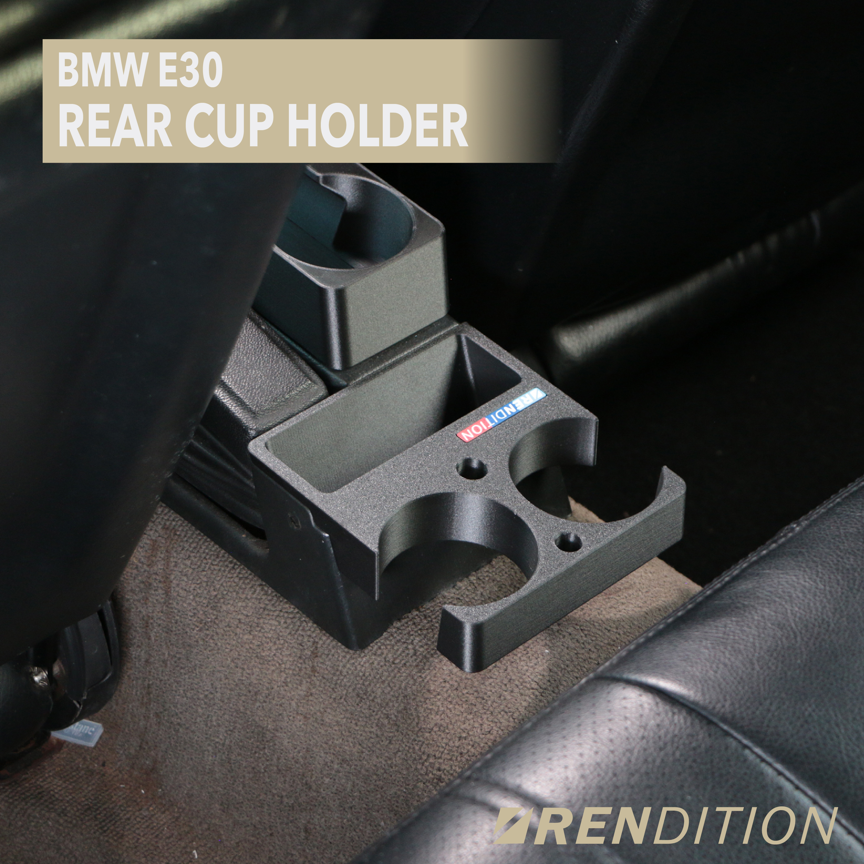 BMW E30 REAR CUP HOLDER