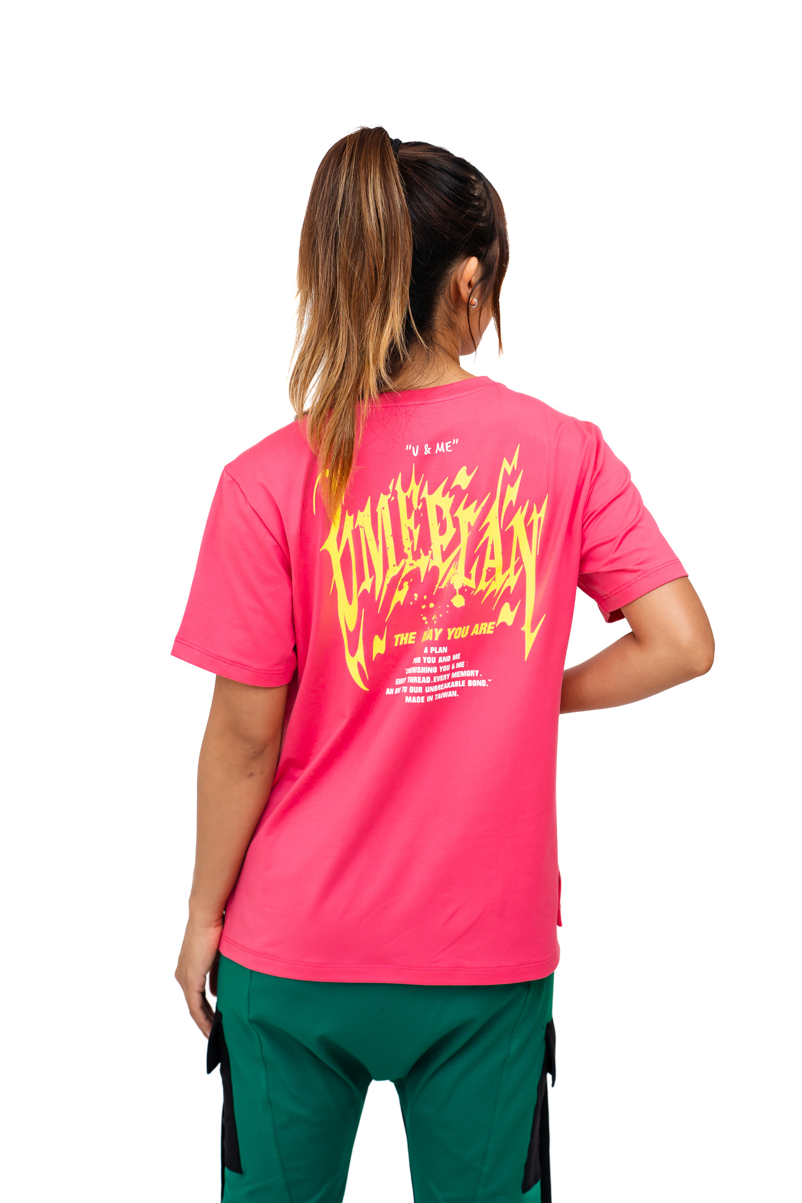 印花潮T  火辣粉 S0016HP M/L