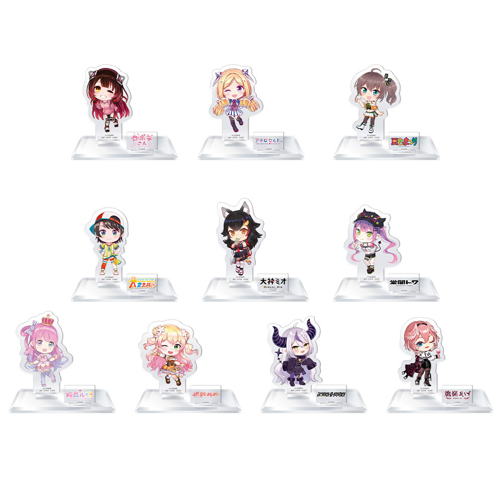 「官方現貨」Hololive 一番くじ ホロライブ vol.4 迷你立牌  🤖🍎🏮🚑🌲👾🍬🍑🥟🛸💜🥀