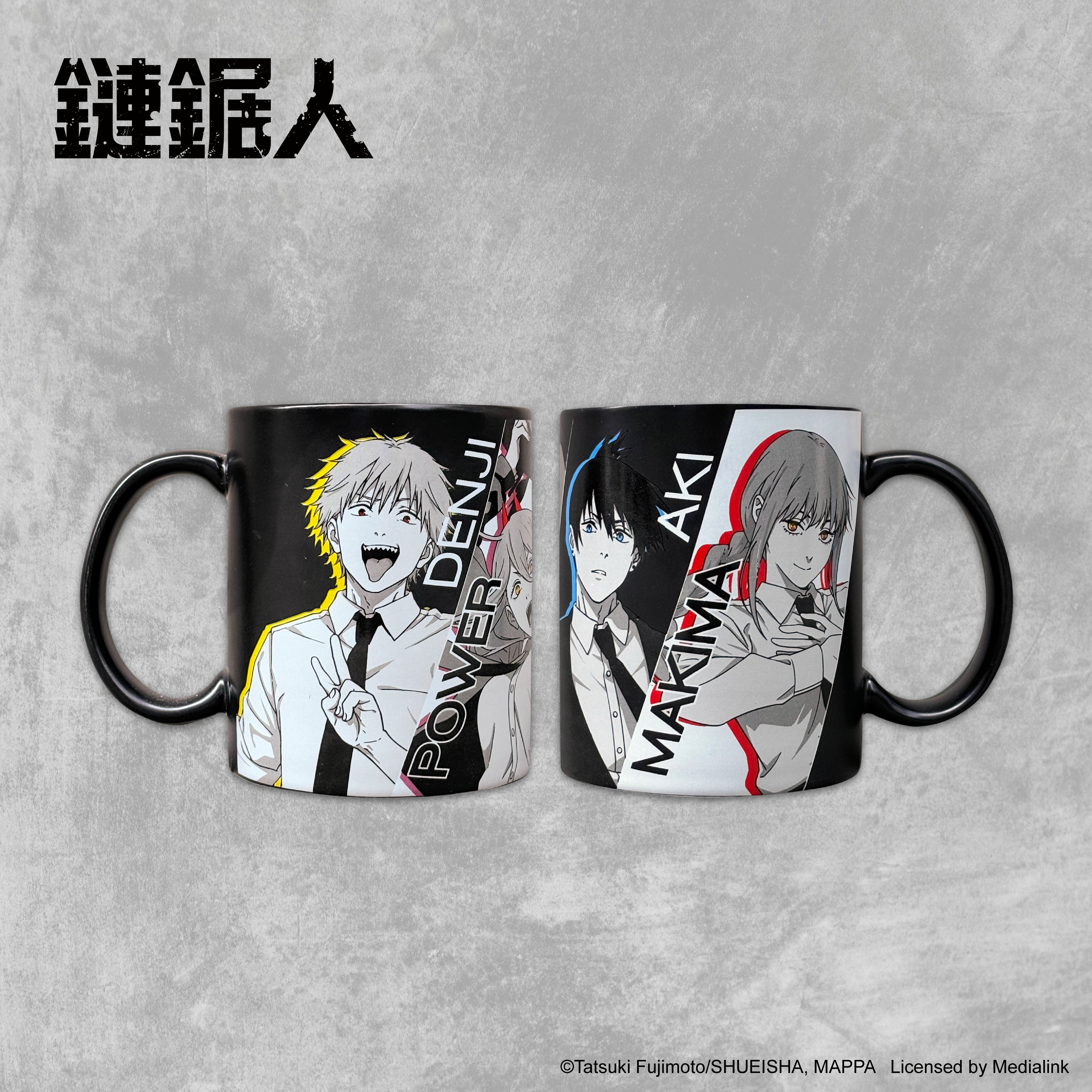 鏈鋸人-霧黑馬克杯 (半身款)