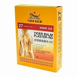 Tiger Balm 虎標鎮痛藥布（溫感) - 27片
