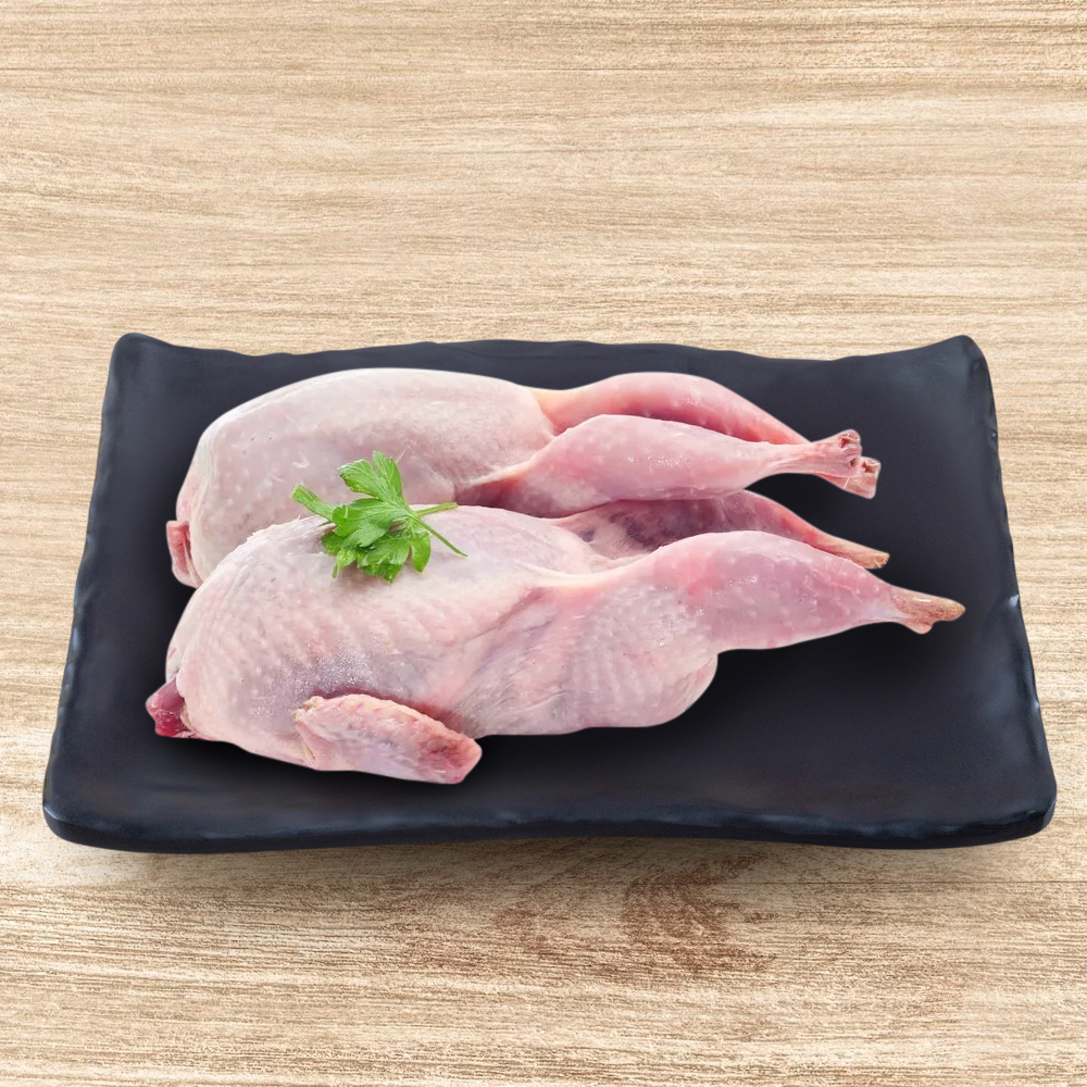 法國鵪鶉 (180-200克/隻 x 2隻) 360-400g