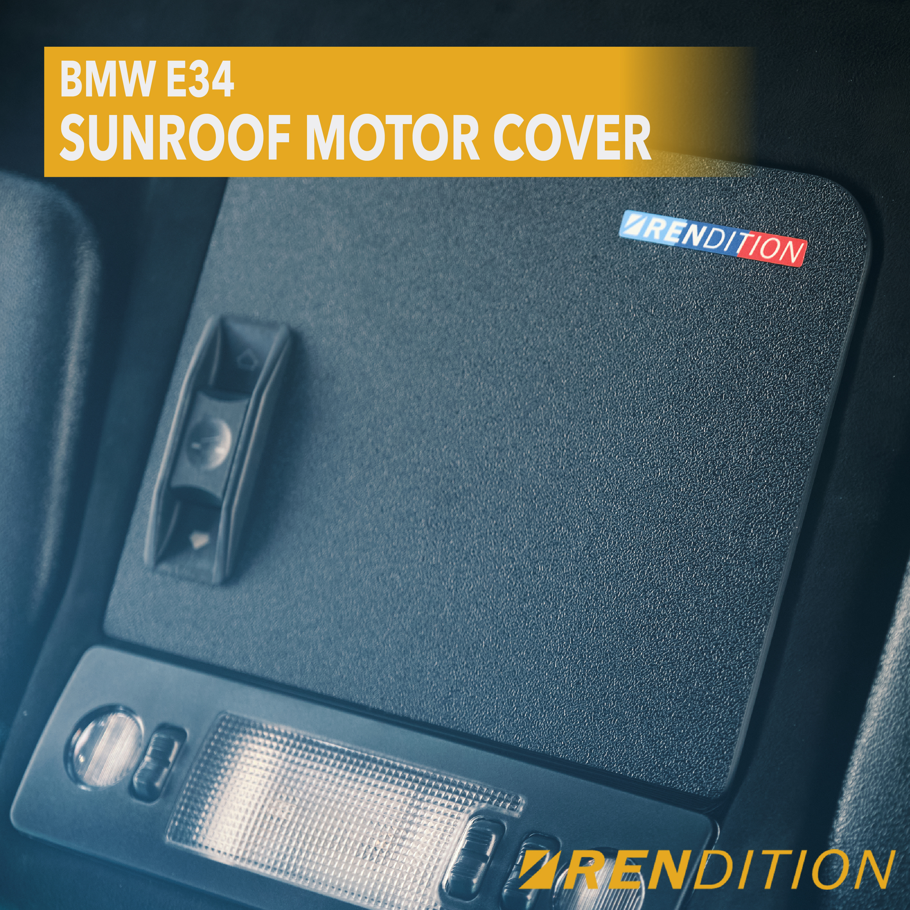 BMW E34 SUNROOF MOTOR COVER