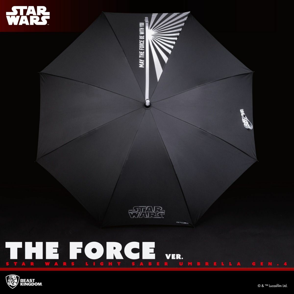 Star Wars Light Saber Umbrella Gen.4 （ 原力款）