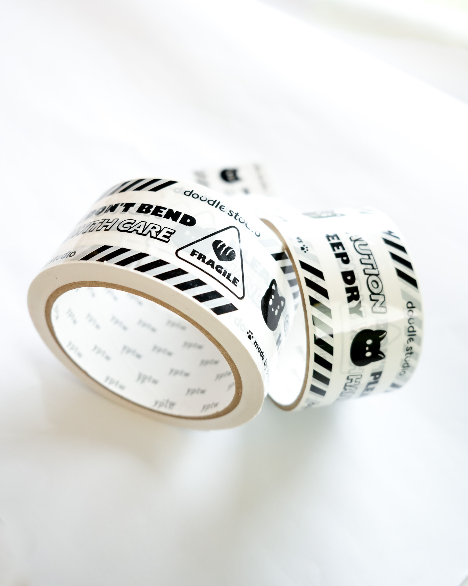 doudle studio 包貨的封箱膠帶