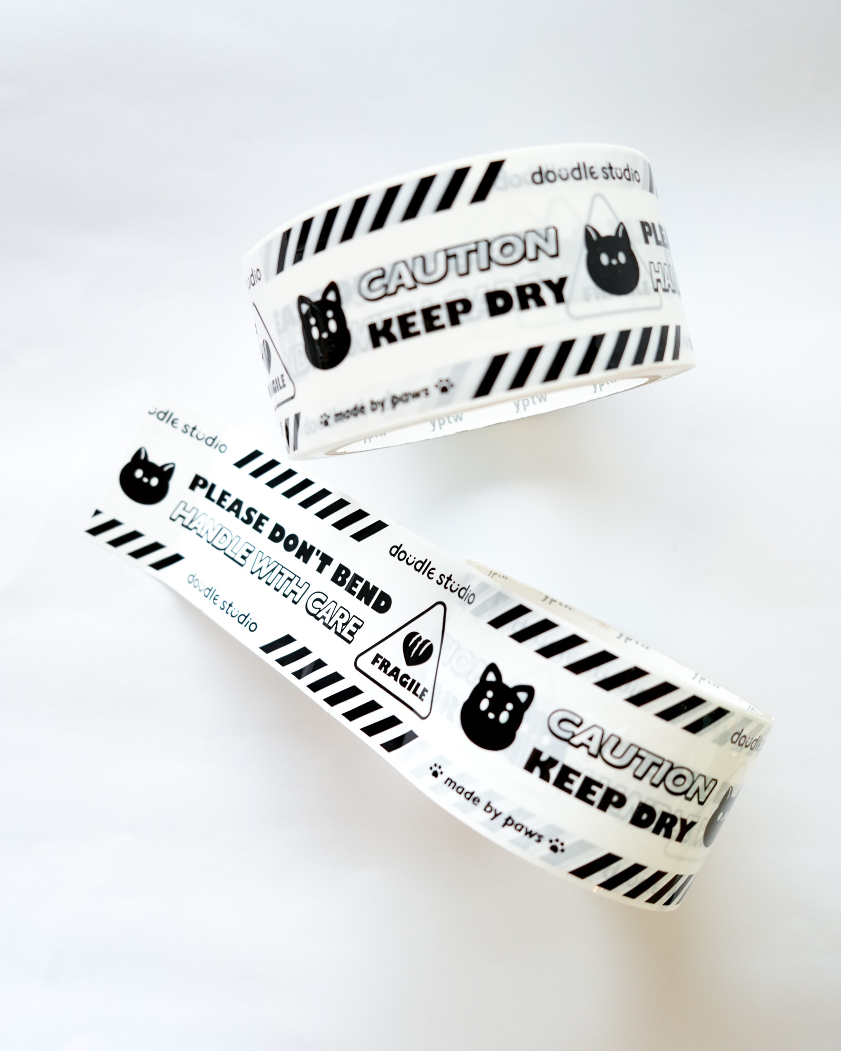 doudle studio 包貨的封箱膠帶