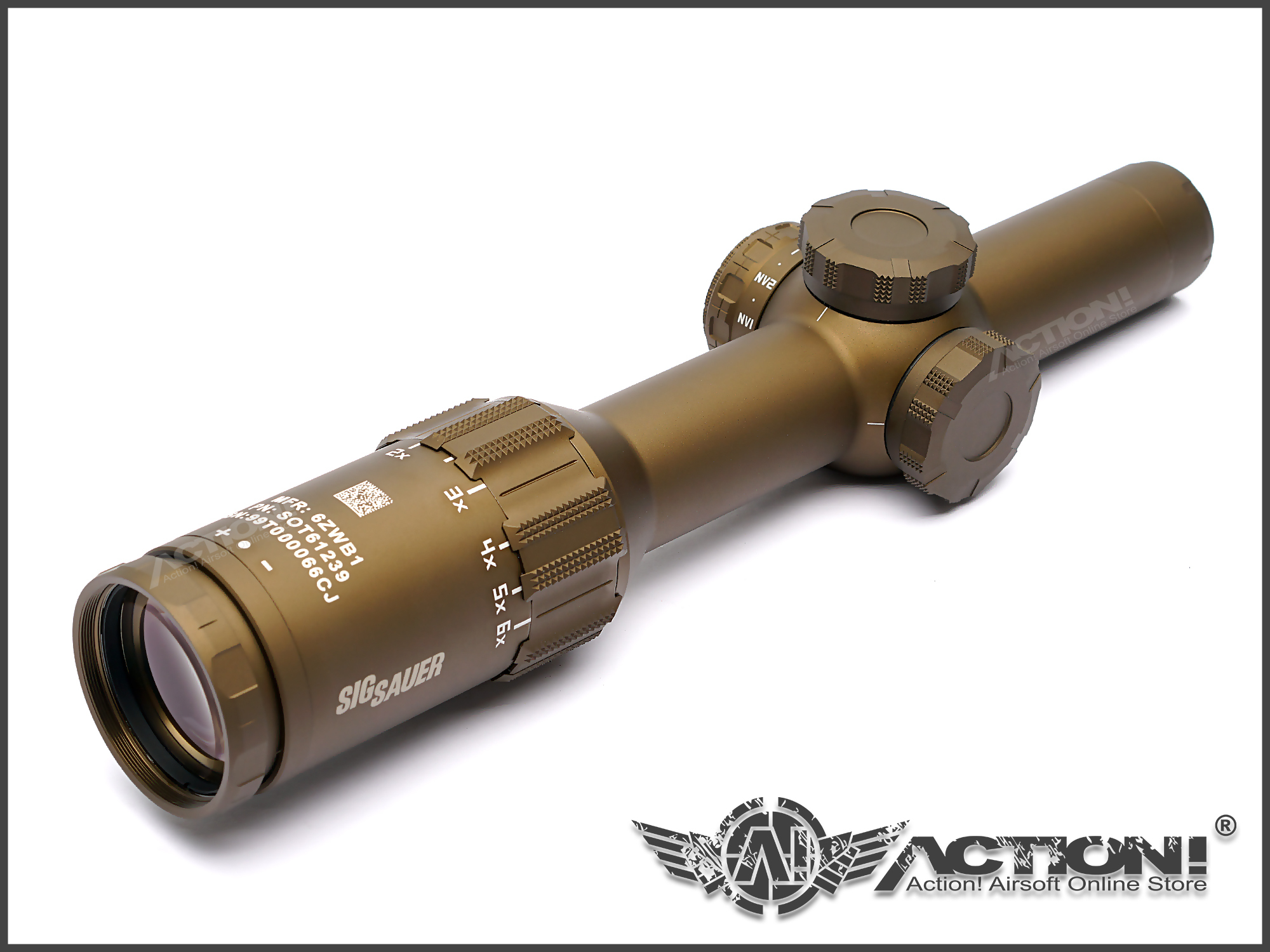 SIG SAUER - TANGO6T 1-6x24mm FFP Riflescope (#SOT61239