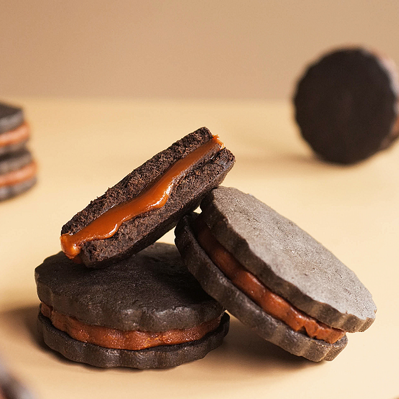 可可夾心餅乾（單入）