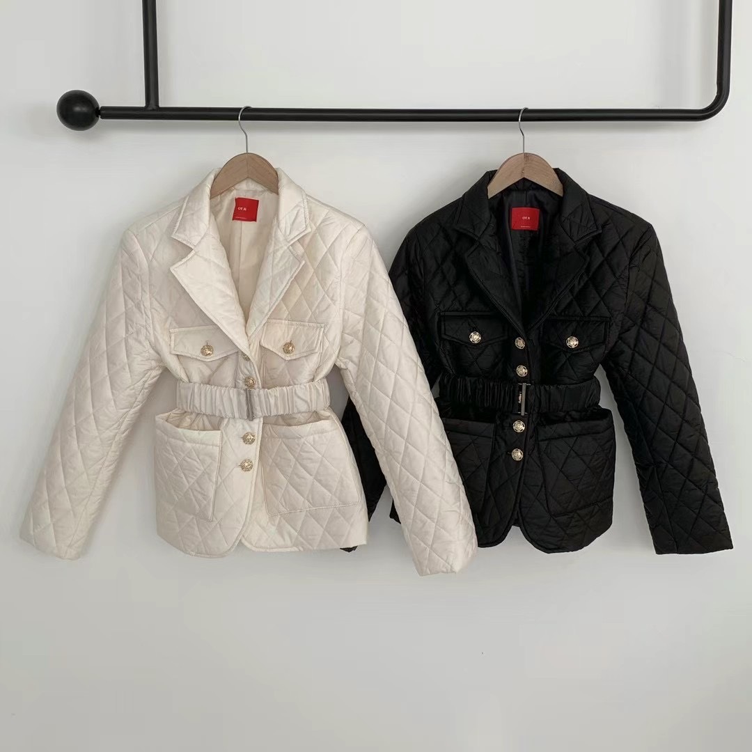 12.13 夾棉金鈕外套