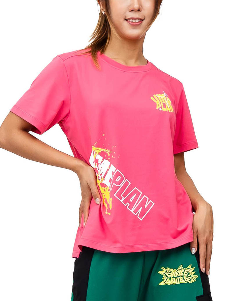 印花潮T  火辣粉 S0016HP M/L