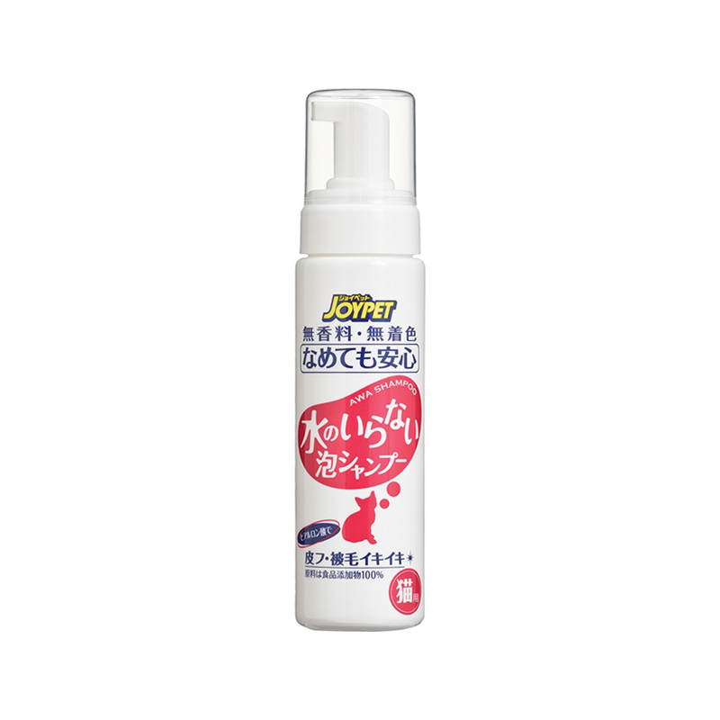 Joypet 貓用 無添加乾洗洗毛泡沫 200ml