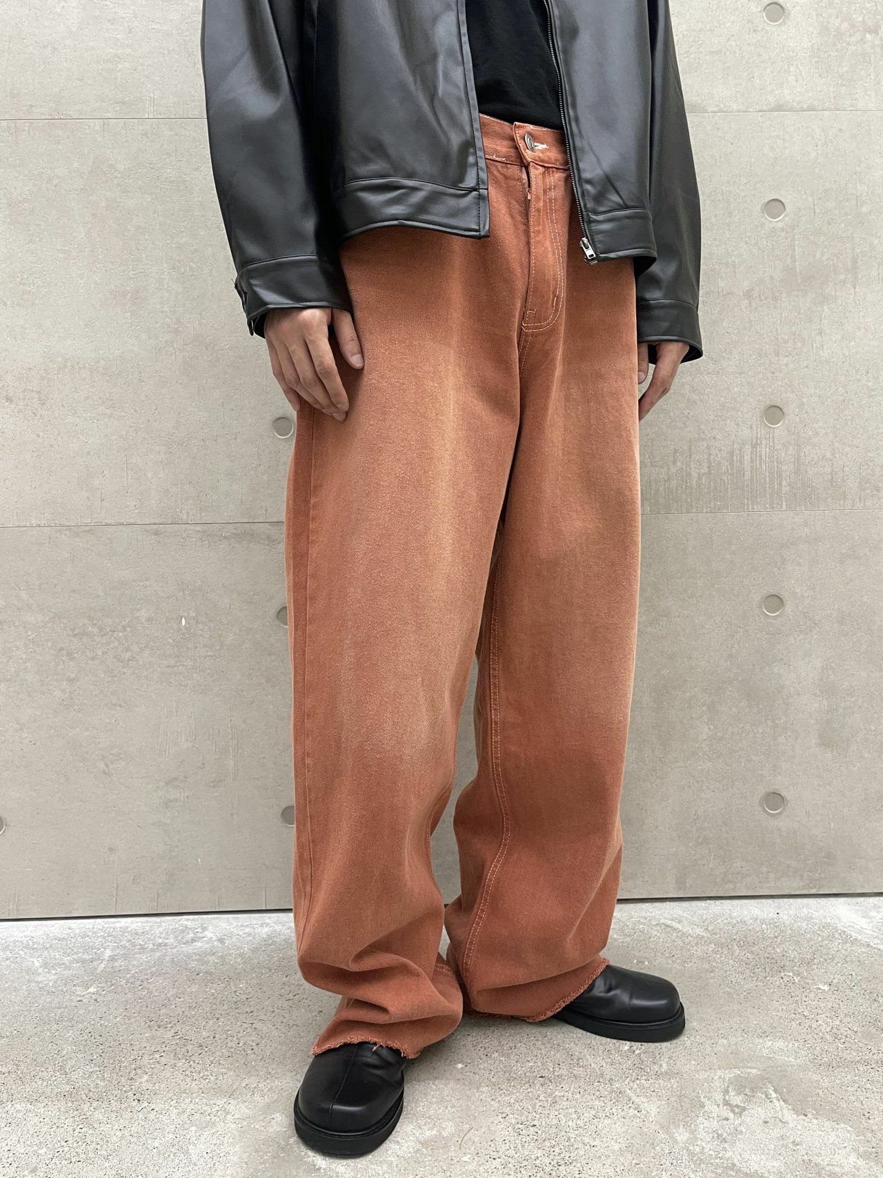 洗水鬆身牛仔褲 J699