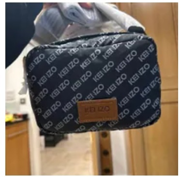 [S] KENZO CROSSBODY BAG,BLACK, 3612230336063 (SK162)