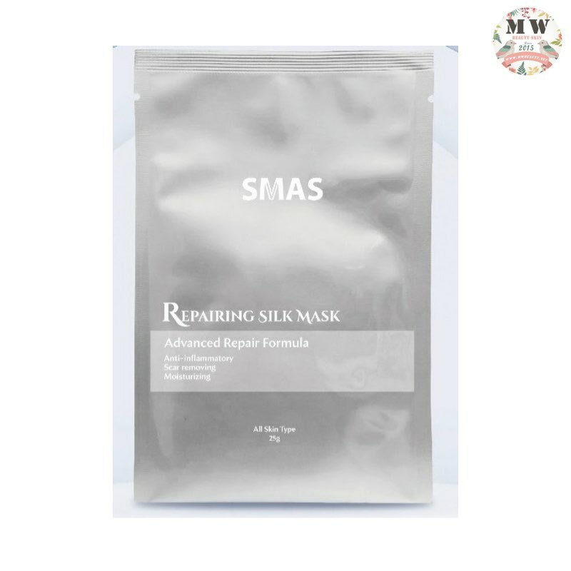 SMAS 抗炎補濕蠶絲面膜 10片