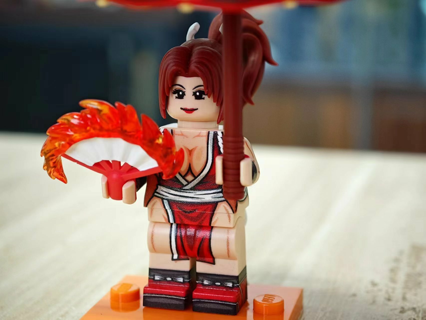 【Rainbow Minifigs x Legendary】拳皇不知火舞