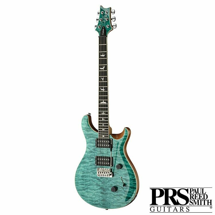 PRS SE Custom 24 Quilt Turquoise 電吉他