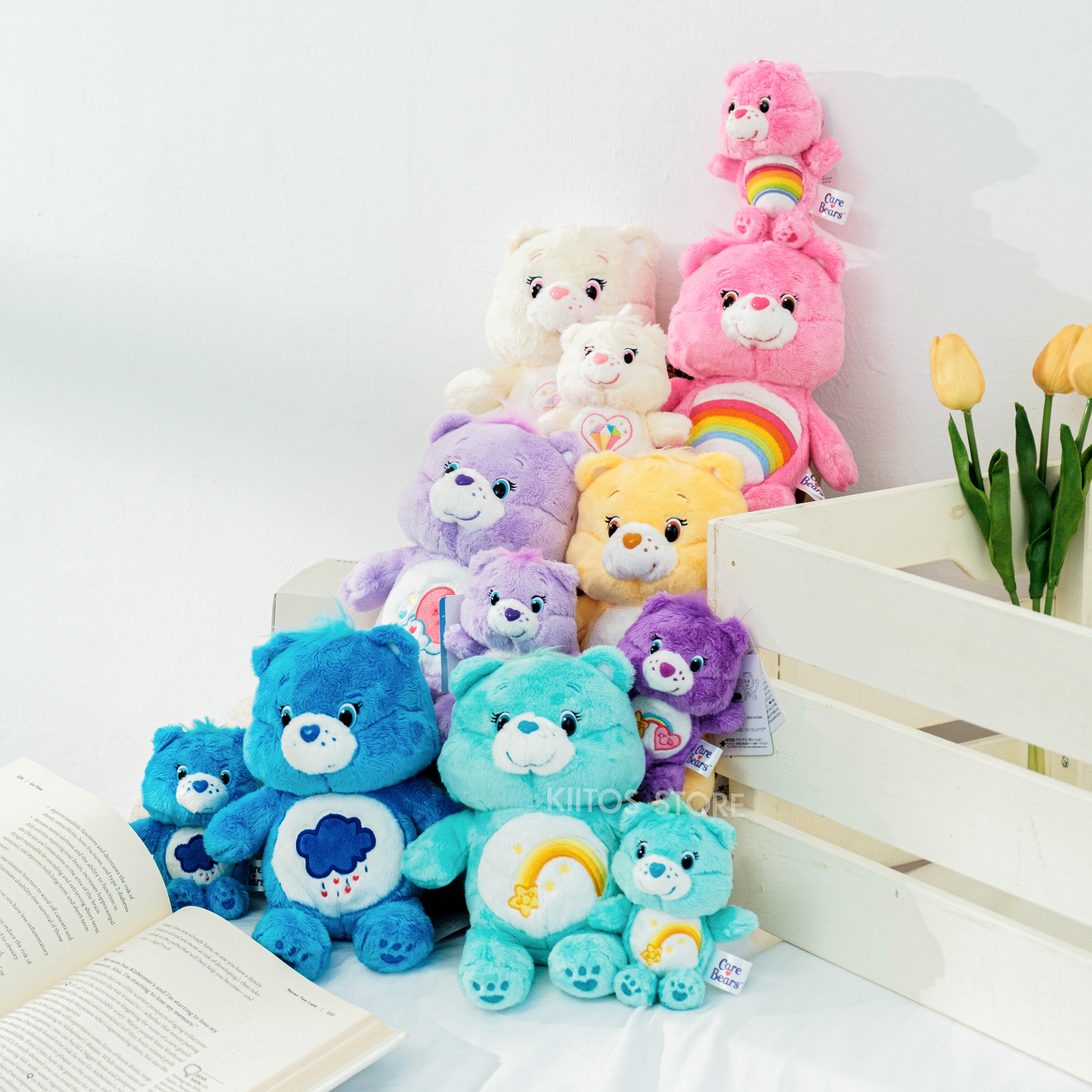 【現貨】日本代購 CAREBEARS 彩虹熊