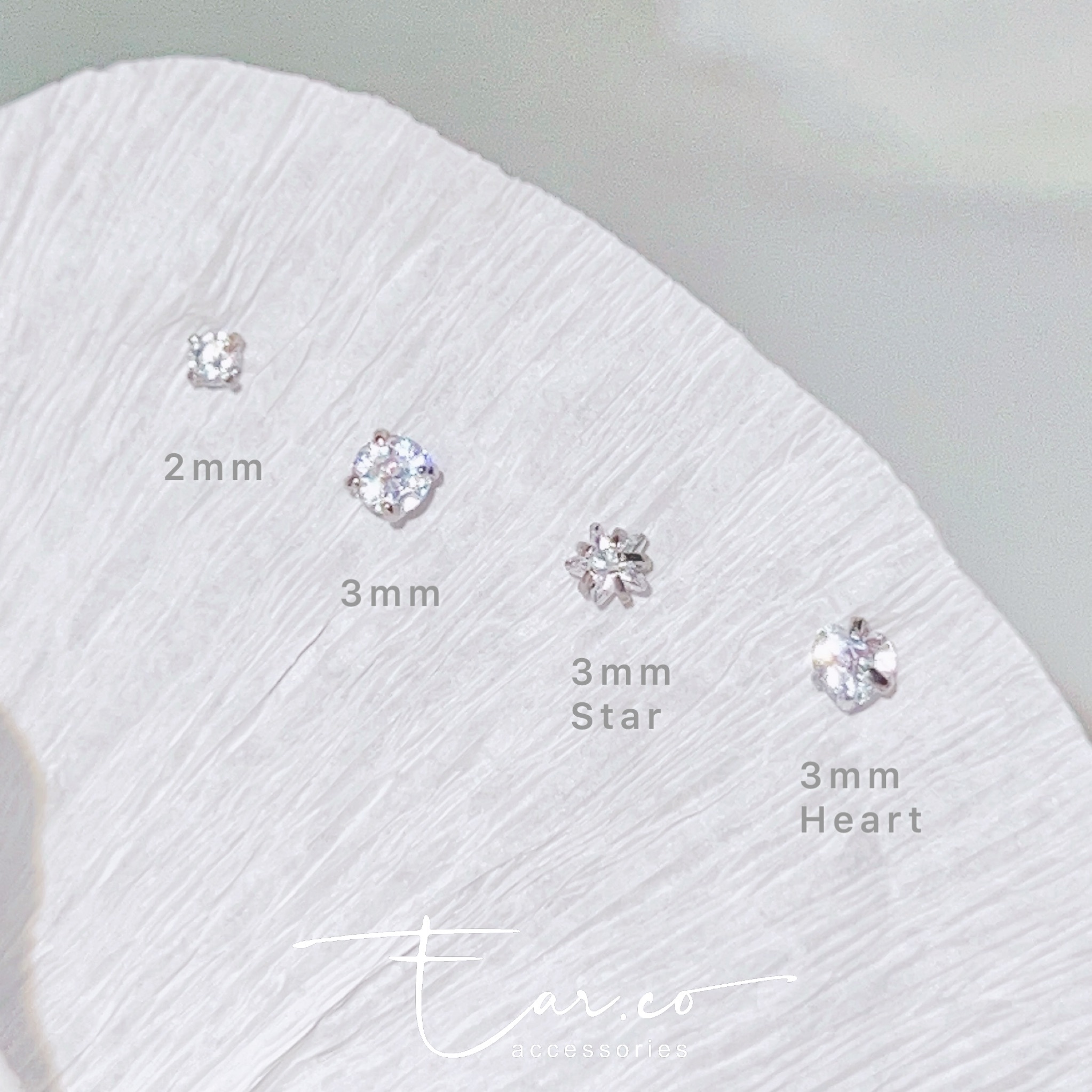 G23鈦合金免耳托舒適養耳針