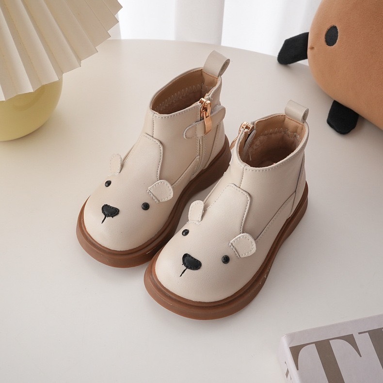 日系動物可愛中筒靴