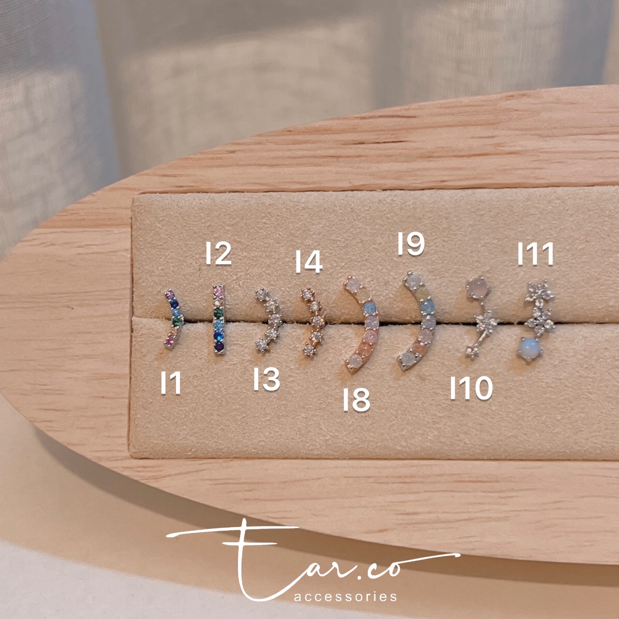 韓國316L醫療鋼耳珠/耳骨釘 [單支] #PI1