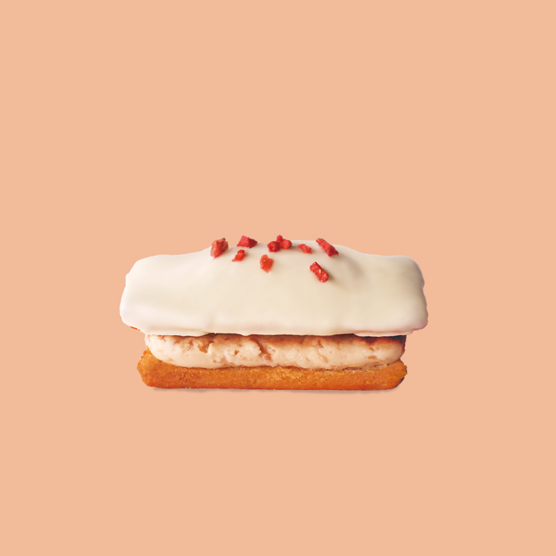 玫瑰白巧覆盆莓費南雪