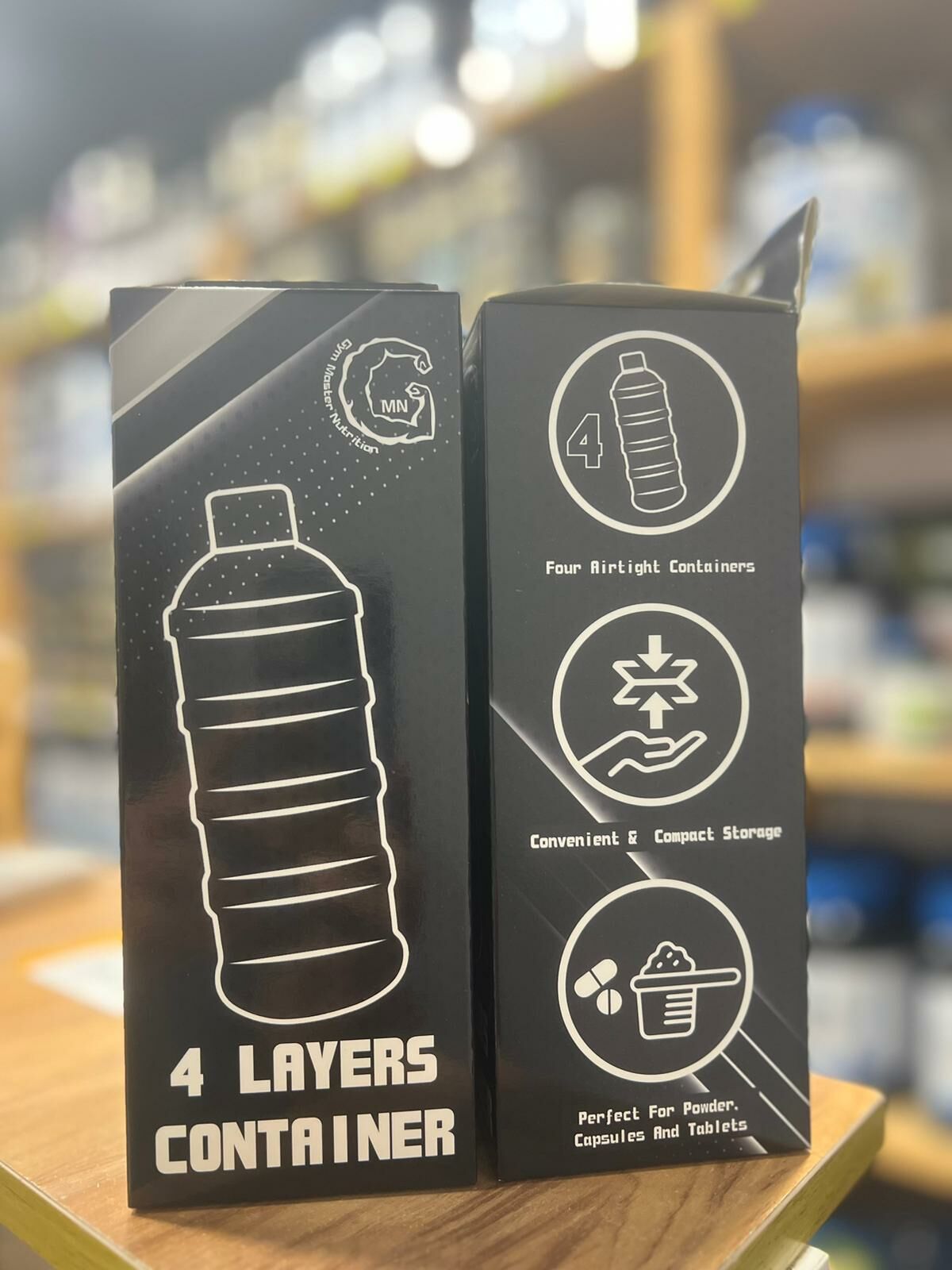 Gym Master Nutrition - 4層隔