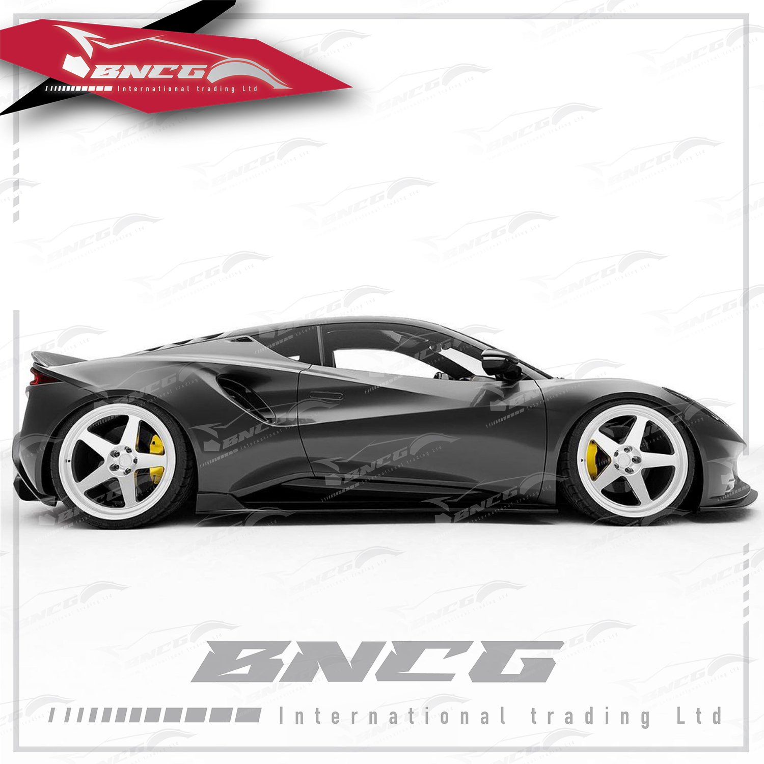 路特斯 Lotus EMIRA 乾碳纖維 空力套件 OD款 前下巴 側裙 後下巴 尾翼 側進氣口