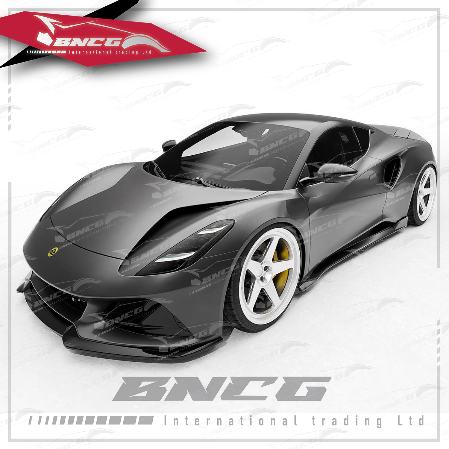 路特斯 Lotus EMIRA 乾碳纖維 空力套件 OD款 前下巴 側裙 後下巴 尾翼 側進氣口