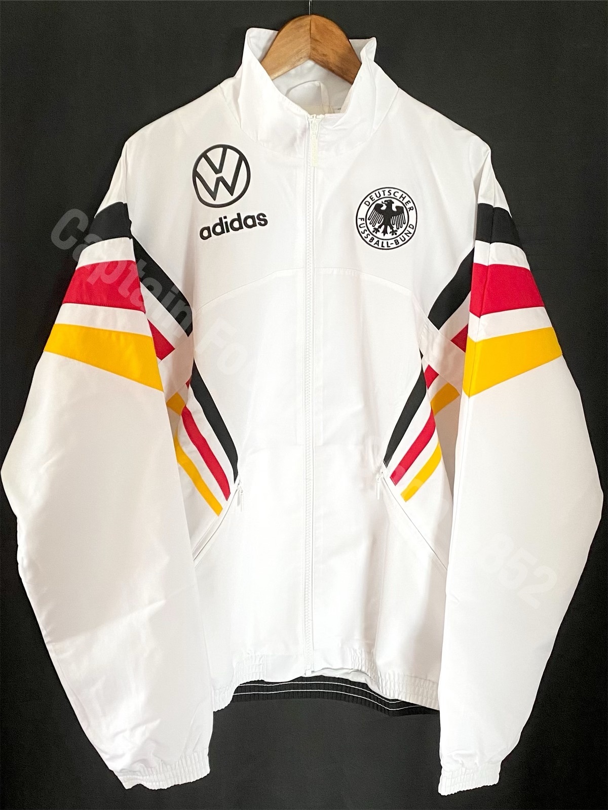 Germany 1996 UEFA Euro Adidas Official Retro Jacket