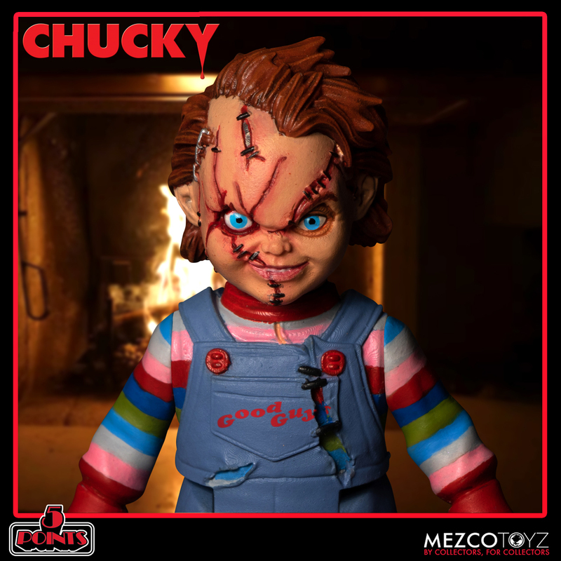 [Mezco Toyz] 娃鬼回魂 5 Points Chucky Figure