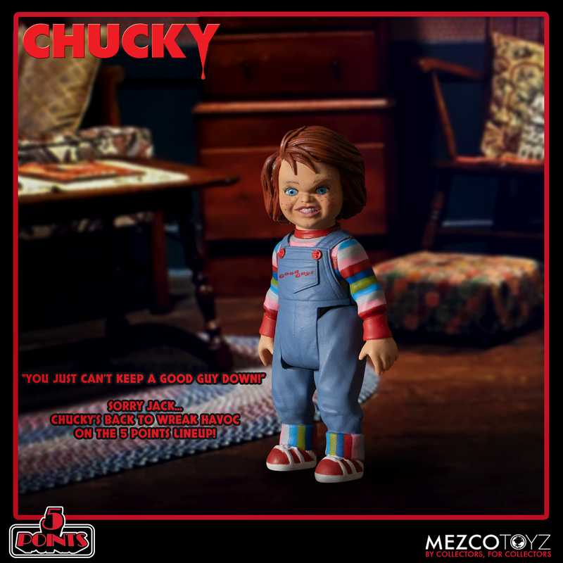[Mezco Toyz] 娃鬼回魂 5 Points Chucky Figure