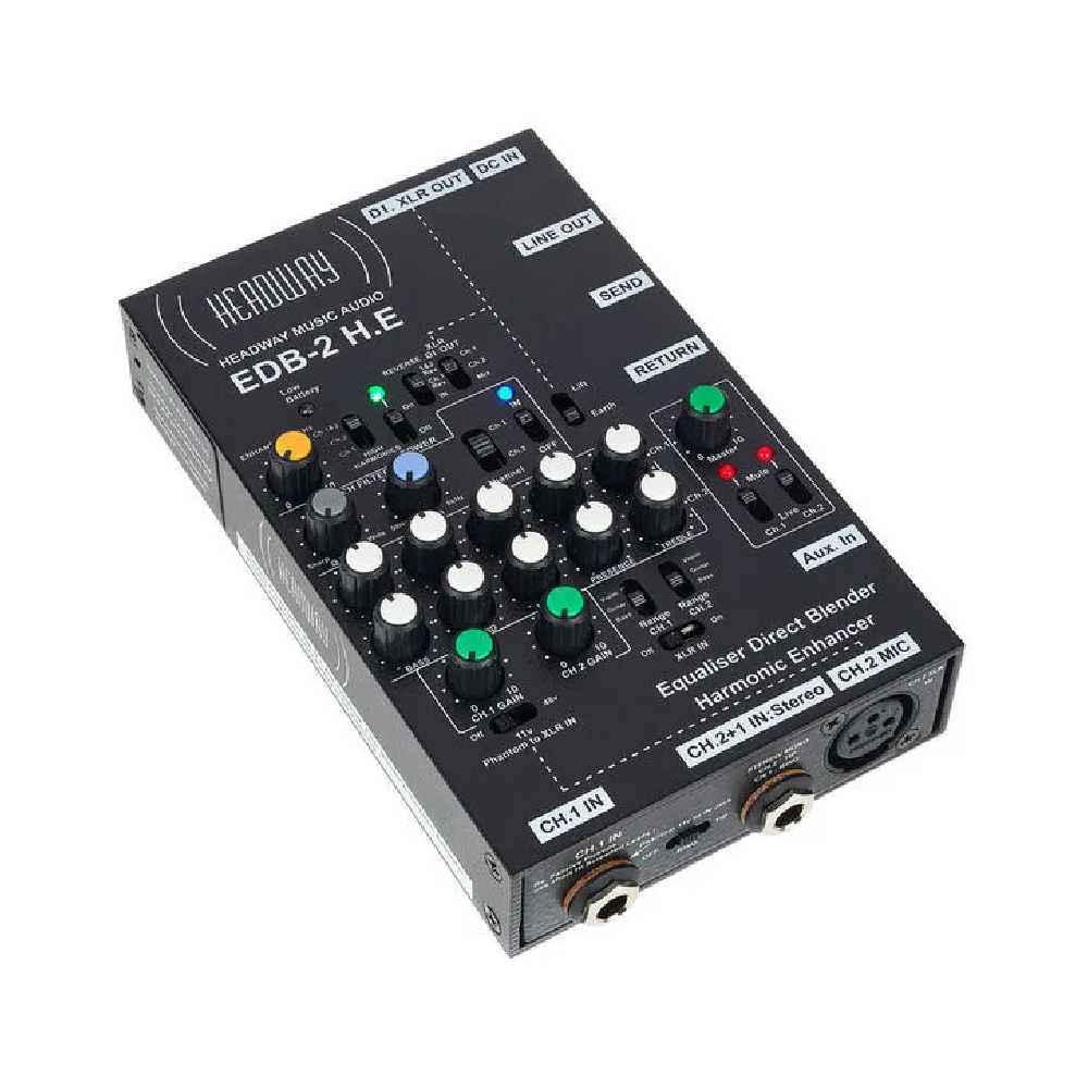 Headway Headway / EDB-2 雙軌前級/DI (吉他、貝斯、小提琴、烏克麗麗可用) — 三峽烏克麗麗