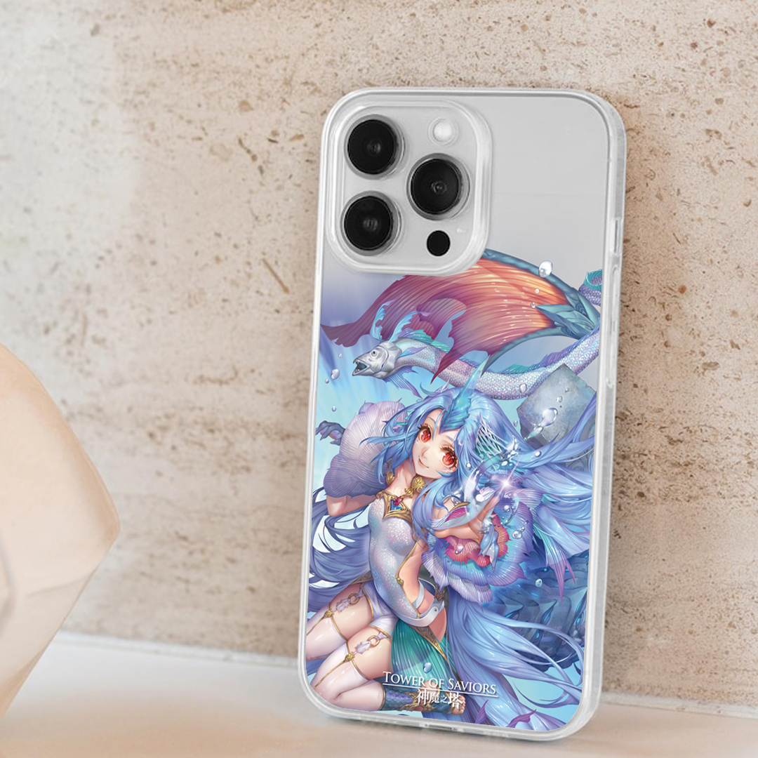 《神魔之塔》黑金Apple MagSafe手機殼（諾瓦利斯/烏蘇拉）