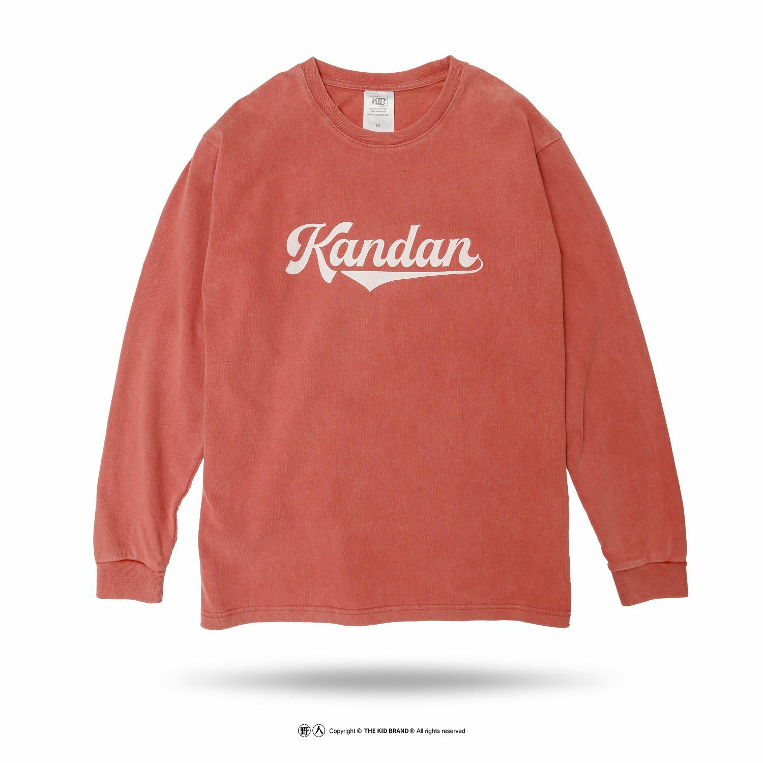 KID ® KANDAN 高磅數水洗長T 六色