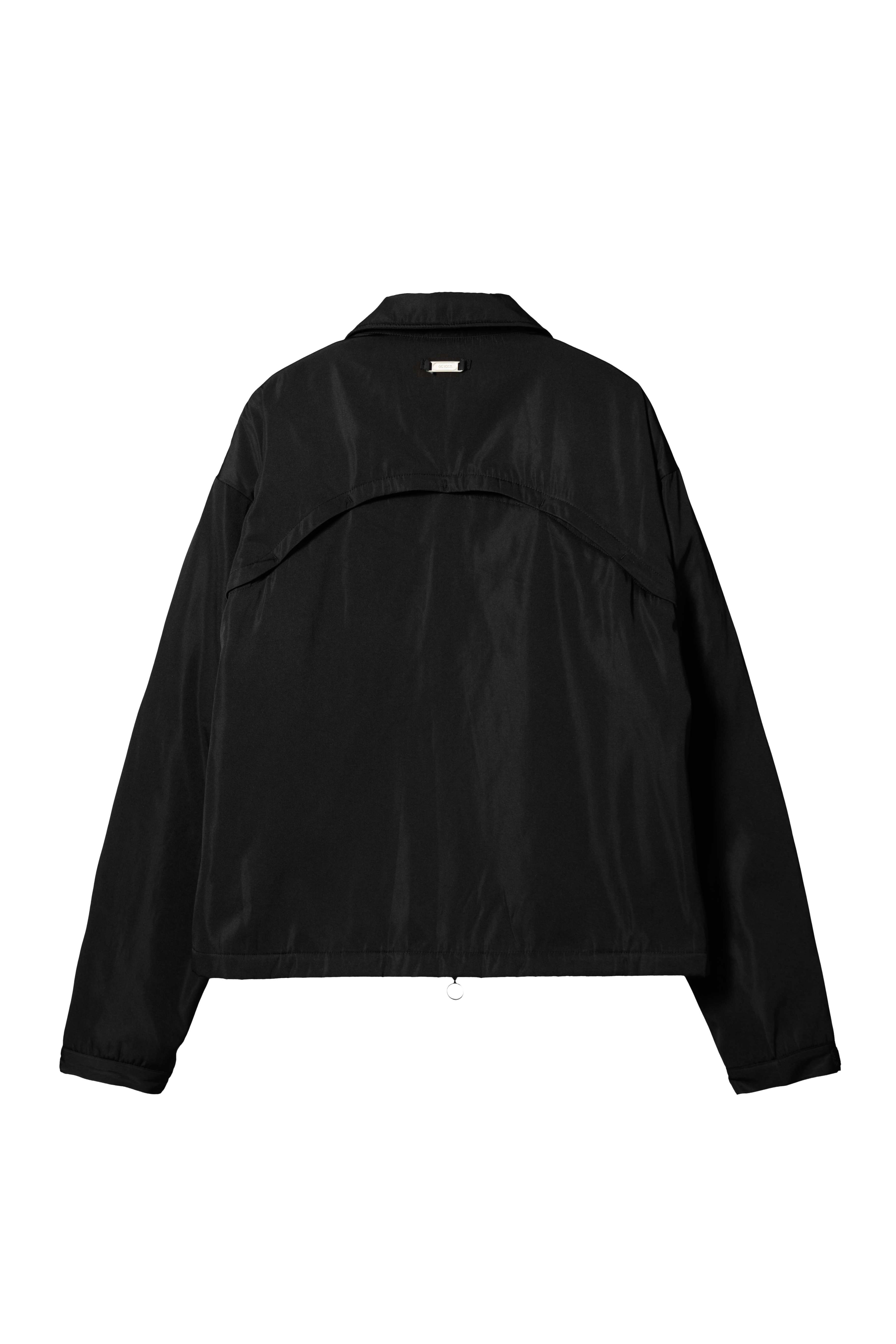 CROP TOP JACKET - BLACK